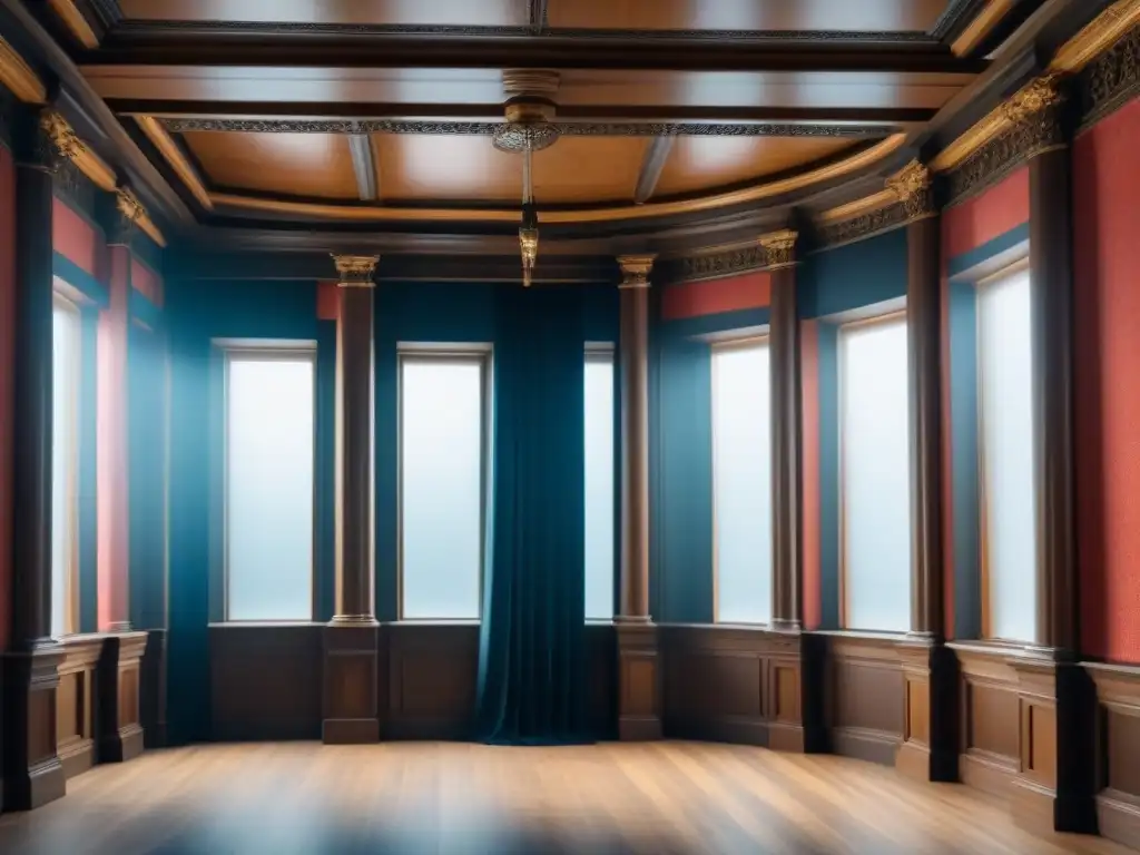 Restauración histórica con paneles acústicos modernos Restauración acústica en edificios históricos modernos: integración armoniosa de paneles absorbentes en arquitectura clásica