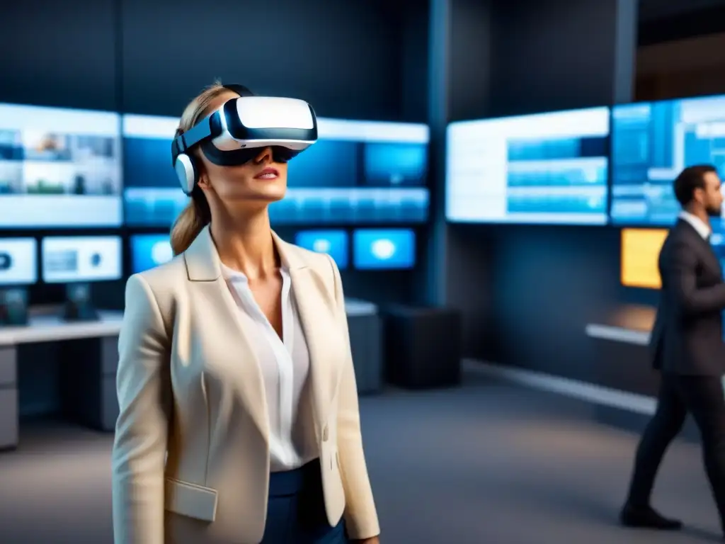 Agente inmobiliario en realidad virtual: Futuro inteligente Agente inmobiliario usando IA y VR en simulación de hogar inteligente