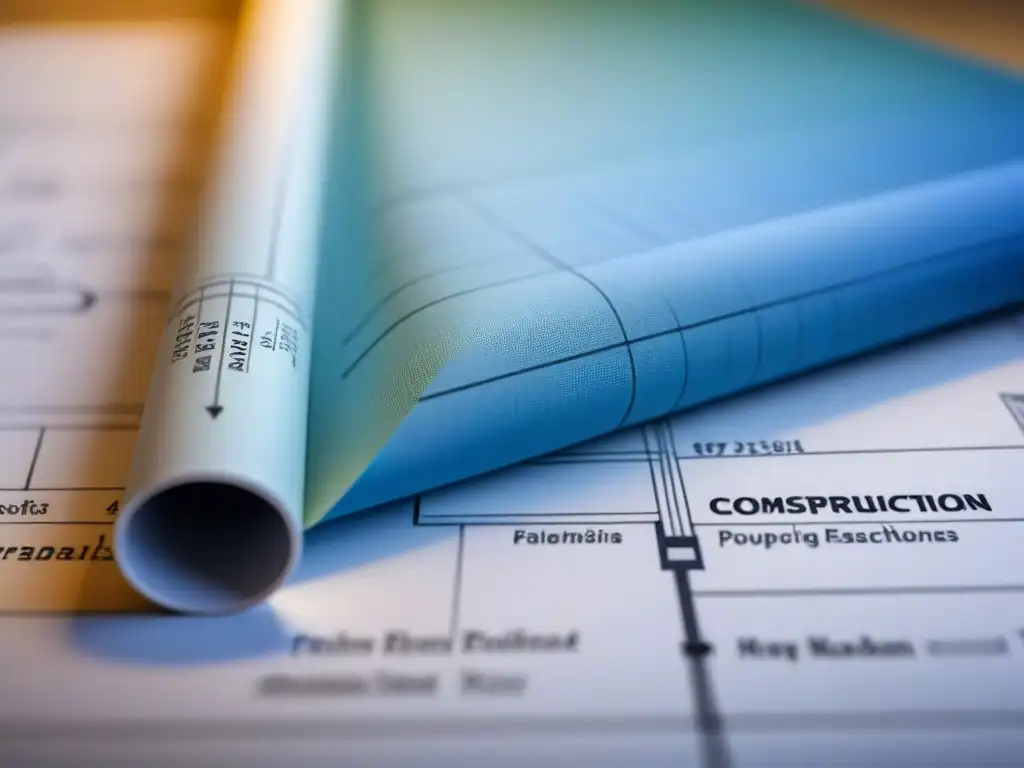 Planes arquitectónicos detallados para comparar hipotecas Diseño arquitectónico detallado de un proyecto de construcción para propiedades, resaltando planos, elevaciones y detalles estructurales