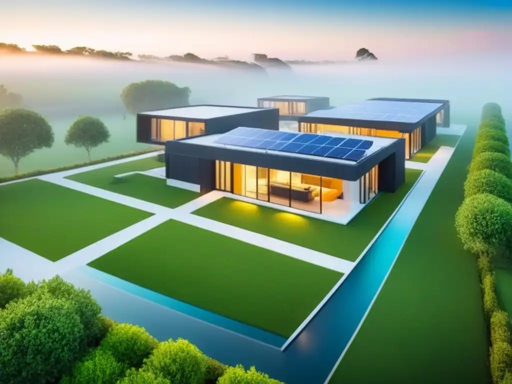 Diseño sostenible: desarrollo inmobiliario ecoamigable Diseño arquitectónico sostenible con evaluación riesgos ambientales inversión inmobiliaria