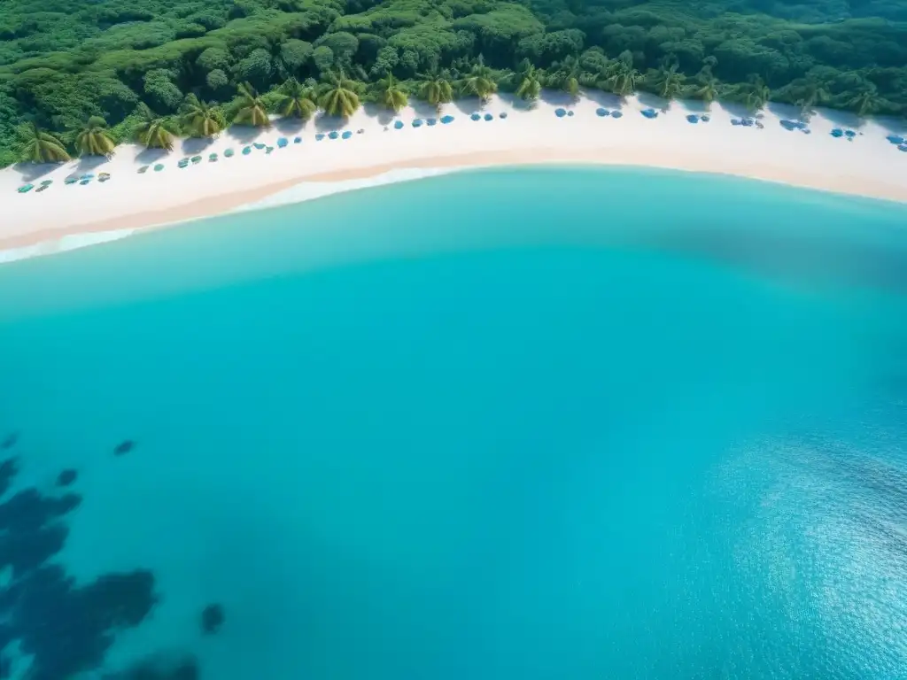 Costa de Barbados: Belleza Única para Invertir Invertir en bienes raíces en Barbados: Vista aérea detallada de la impresionante costa de Barbados, aguas turquesas y playas de arena blanca