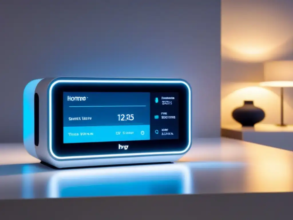 Smart home futurista: tecnología y diseño 3D avanzado Explora la casa inteligente del futuro con tecnología avanzada