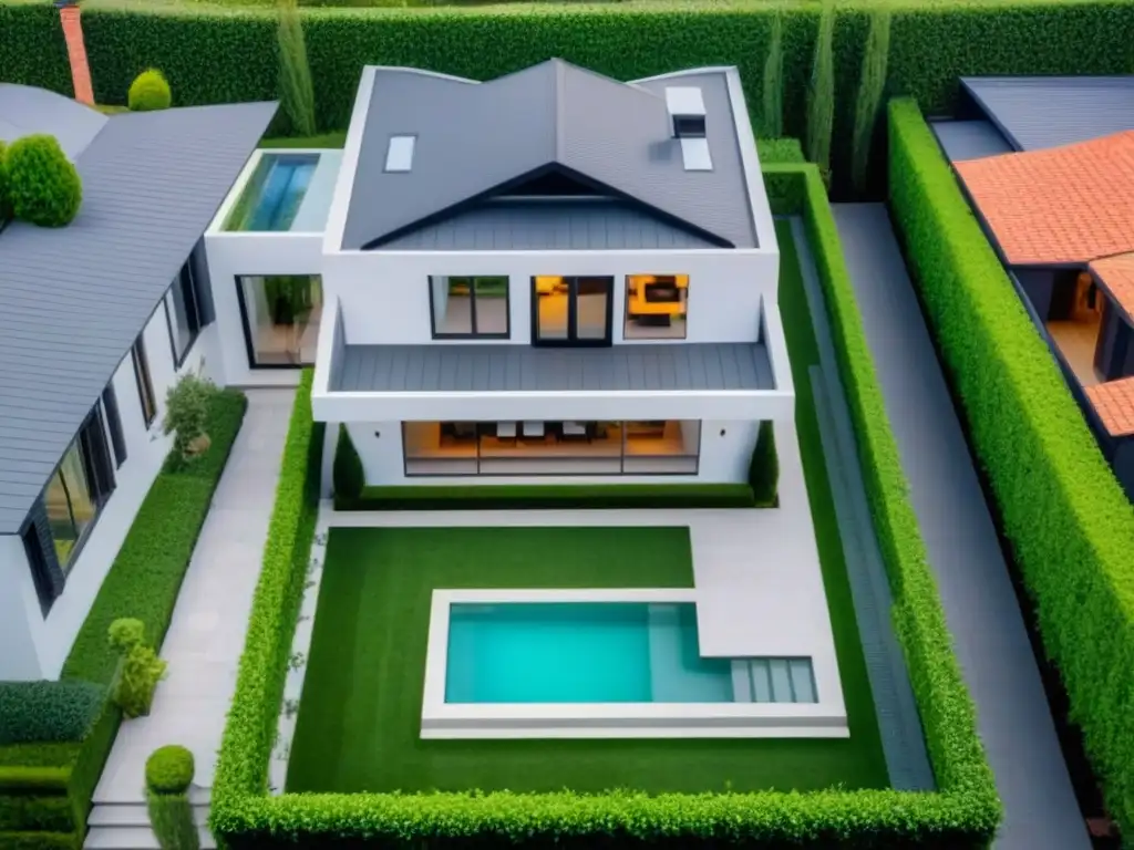 Casa de lujo con jardín: venta online en Zillow Casa de lujo con jardín y diseño moderno