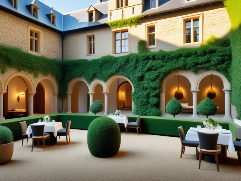 Castillo histórico renovado: lujo y modernidad en un hotel boutique Castillo histórico convertido en hotel boutique de lujo, adaptación espacios históricos turismo