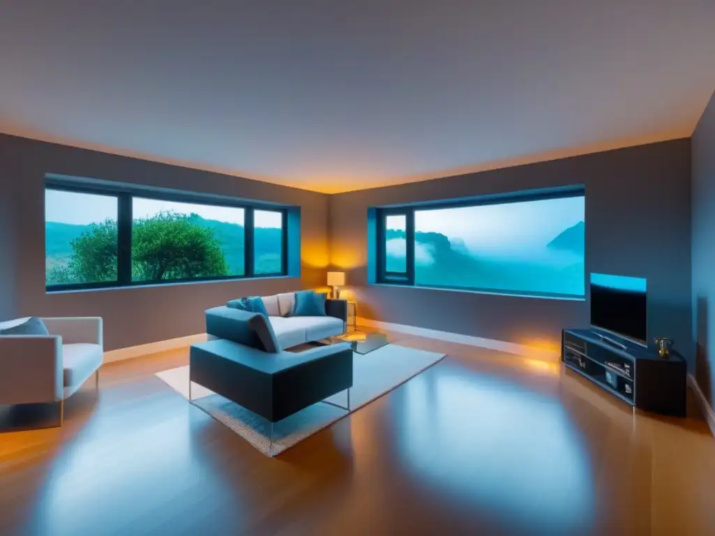 Realidad virtual vs Comparativa Realidad Virtual Propiedad Inmobiliaria: Vivencias diferentes de una sala de estar, una real, otra virtual