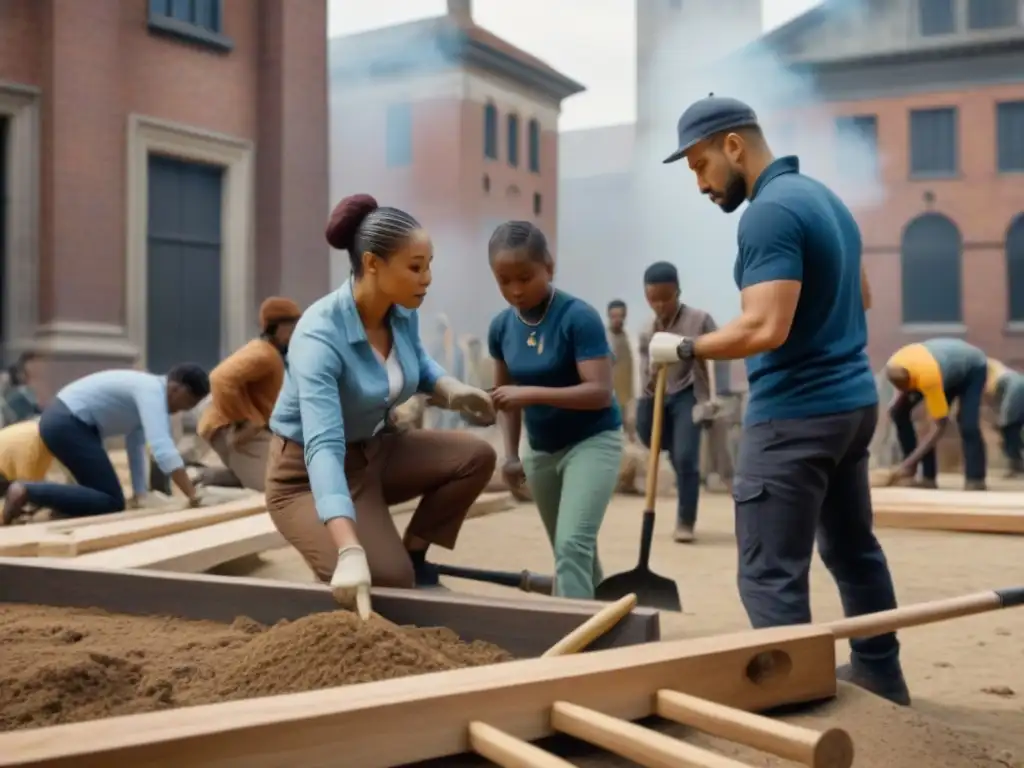 Restauración comunitaria: unidos por la conservación del patrimonio Comunidad unida restaura edificio histórico en proyecto de conservación patrimonial: tácticas comunidad