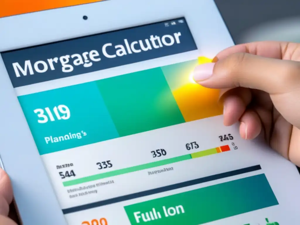 Guía detallada: Cómo usar una calculadora de hipotecas Detallada infografía moderna sobre cómo usar una calculadora de hipotecas