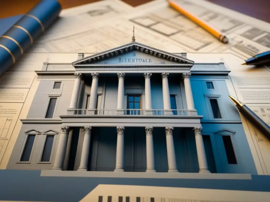 Restauración histórica: detallado plan arquitectónico y financiero Detalle de un proyecto de restauración financiamiento inmobiliario con planos arquitectónicos e información financiera