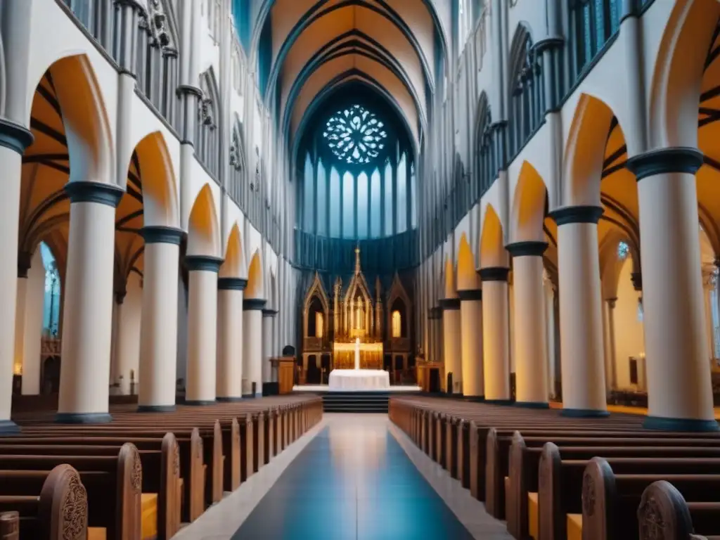 Escaneo láser de catedral histórica: fusión de tradición y tecnología Conservación digital de espacios históricos: Escaneo láser de catedral histórica, fusionando tradición y tecnología