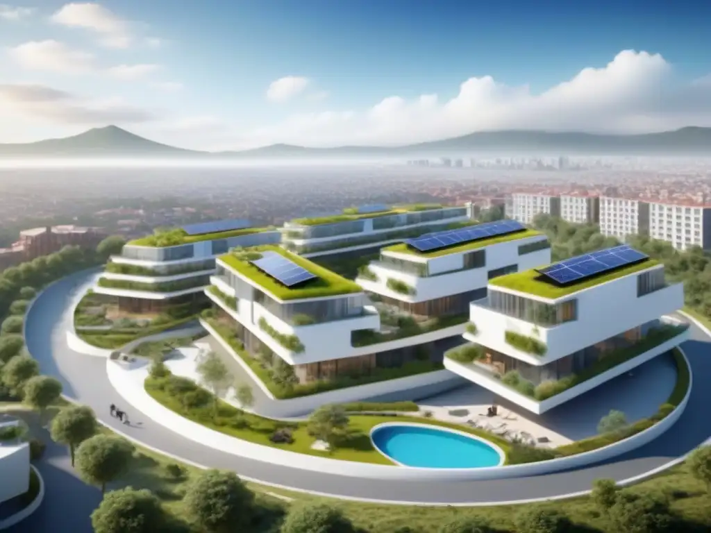 Complejo residencial sostenible en CDMX: diseño ecoamigable y moderno Diseño ecoamigable en México: complejo residencial sostenible con normativas ambientales desarrollo inmobiliario México