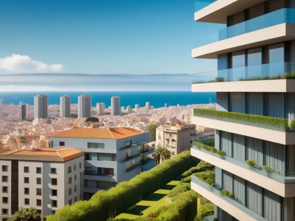 Edificio de lujo en Barcelona: sofisticada arquitectura urbana en venta Edificio de apartamentos de lujo en Barcelona, España, ideal para inversores extranjeros mercado inmobiliario España