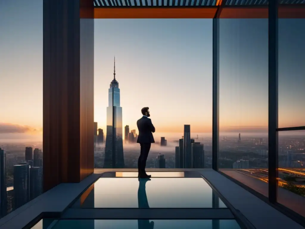 Arquitectura futurista: fusión de tradición e innovación en 8k Un edificio futurista con elementos tradicionales e innovadores, reflejando la conservación arquitectónica y tendencias desafíos