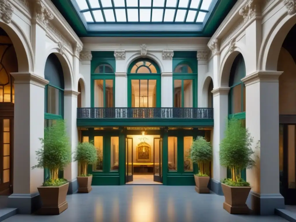 Transformación arquitectónica: fusión de pasado y modernidad en 8k Transformación de edificio histórico en espacio moderno, adaptación de espacios históricos con elementos contemporáneos y naturaleza vibrante