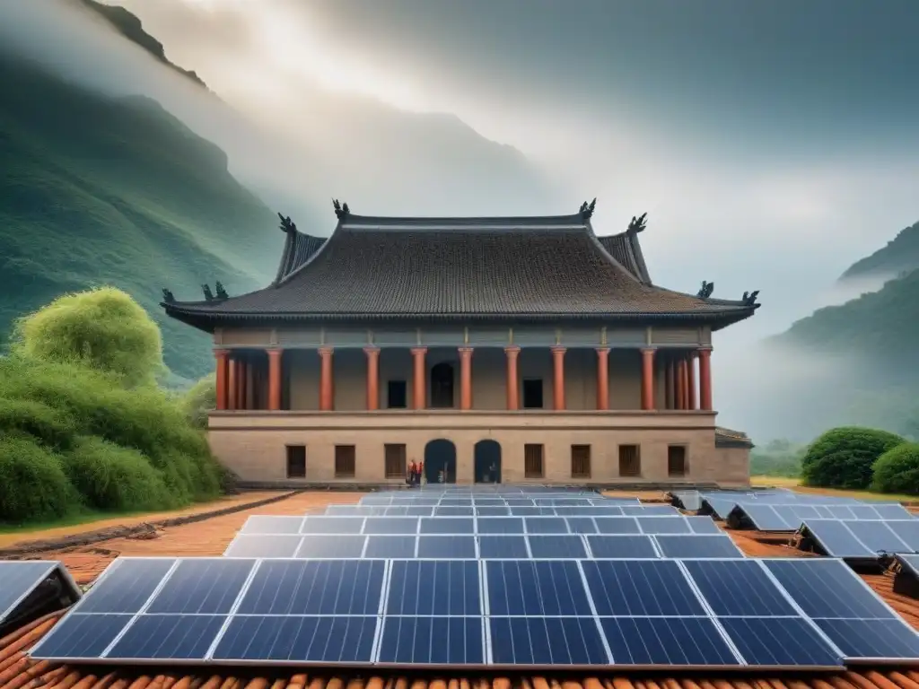 Restauración histórica con tecnología sostenible: la fusión perfecta Edificio histórico en restauración con tecnologías sostenibles para minimizar huella de carbono