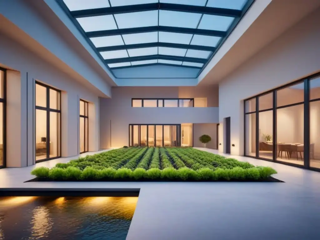Arquitectura futurista: fusión de tradición y tecnología Edificio histórico restaurado con tecnología futurista y técnicas de conservación