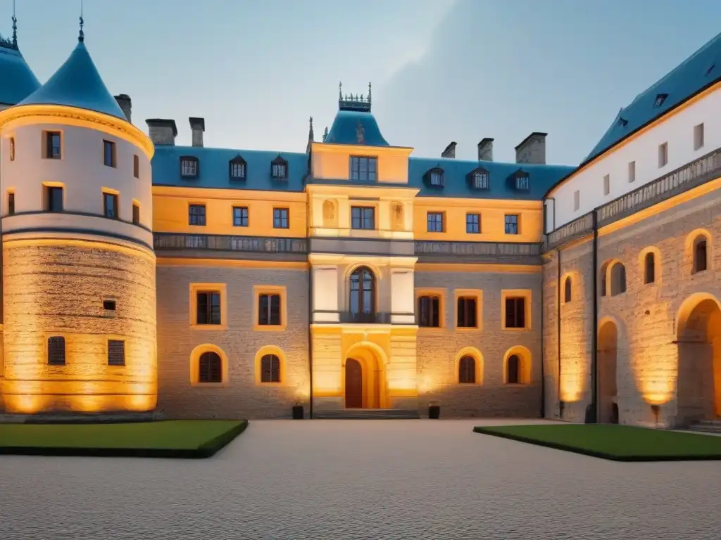 Palacio histórico con tecnología energética avanzada Eficiencia energética en palacetes: fusión de historia y tecnología sostenible en un antiguo castillo