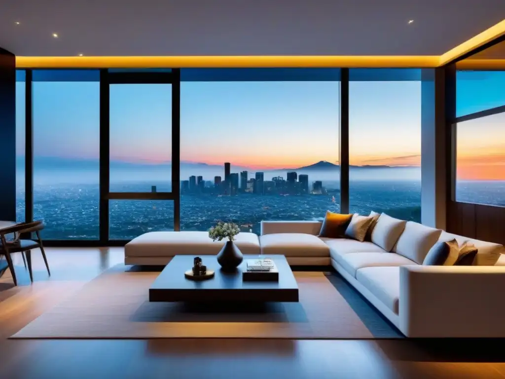 Penthouse de lujo en CDMX con vista panorámica y tecnología de vanguardia Elegante penthouse en Ciudad de México con tecnología de vanguardia y vista panorámica