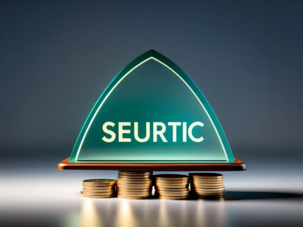 Equilibrio perfecto: costos y cobertura en seguros de hogar Equilibrio perfecto: monedas relucientes en una balanza con escudo protector