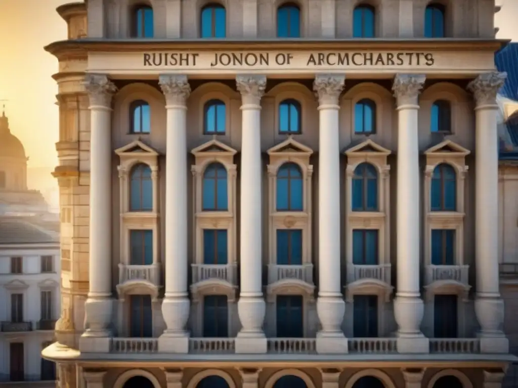 Equipo de arquitectos documentando fachada histórica al detalle en 8k Un equipo de arquitectos documentando detalladamente una fachada histórica al amanecer