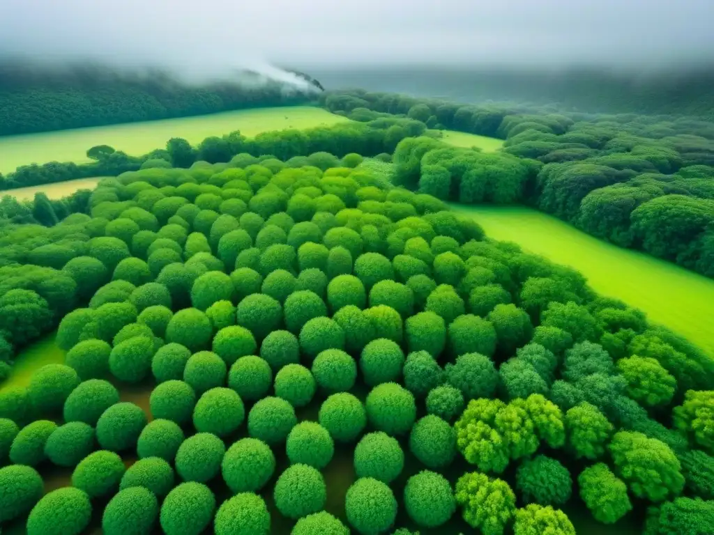 Equipo diverso restaurando paisaje verde: sustentabilidad en acción Equipo diverso restaurando paisaje verde con árboles y agua