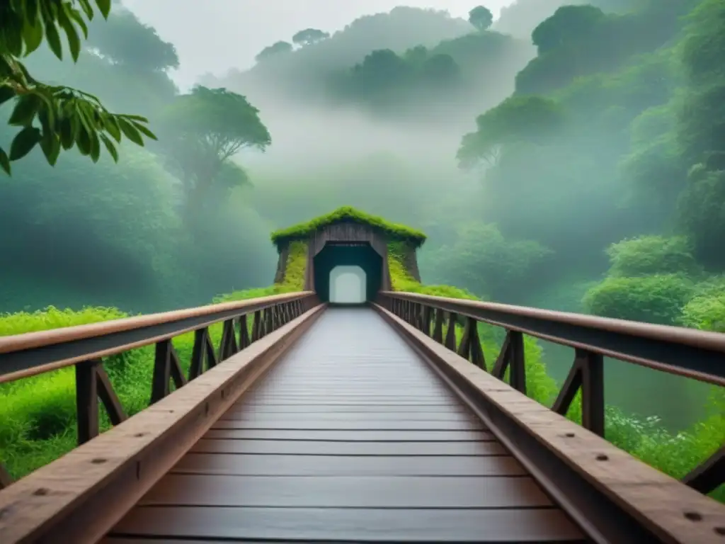 Equipo de ingenieros y arquitectos restaurando puente histórico con prácticas sostenibles Equipo de ingenieros y arquitectos restaurando un puente histórico con prácticas sostenibles, en armonía con la naturaleza