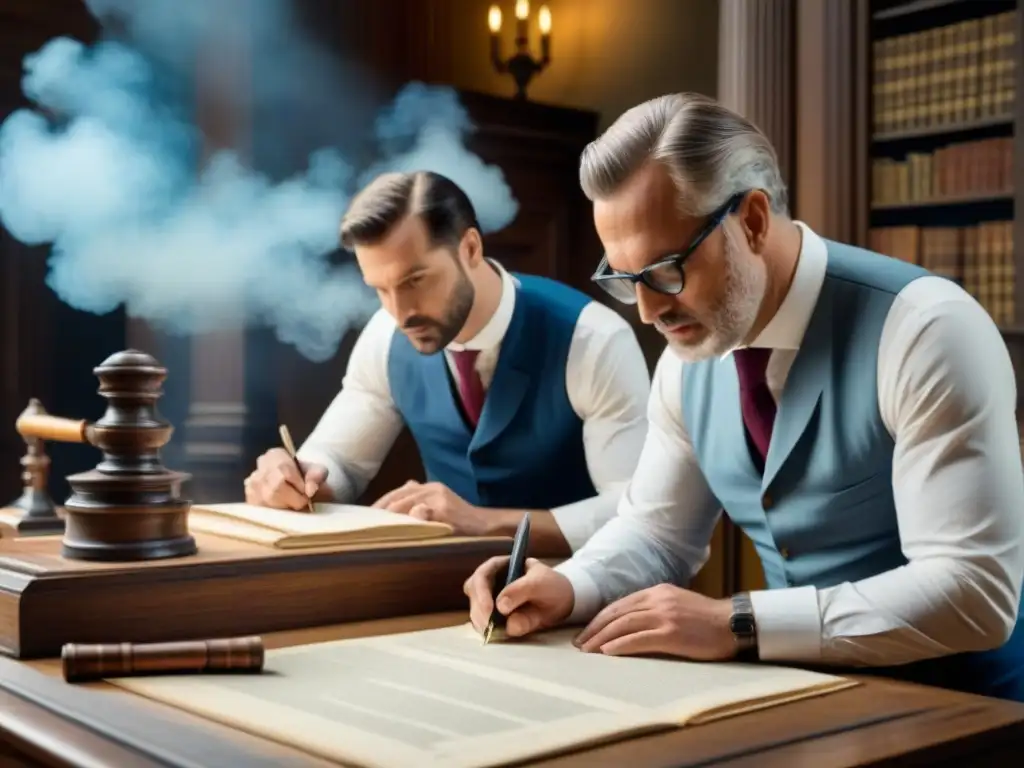 Restauración histórica: arquitectos y historiadores en acción Equipo restaurando propiedad histórica con meticulosidad y tecnología moderna, cumpliendo normativas legales