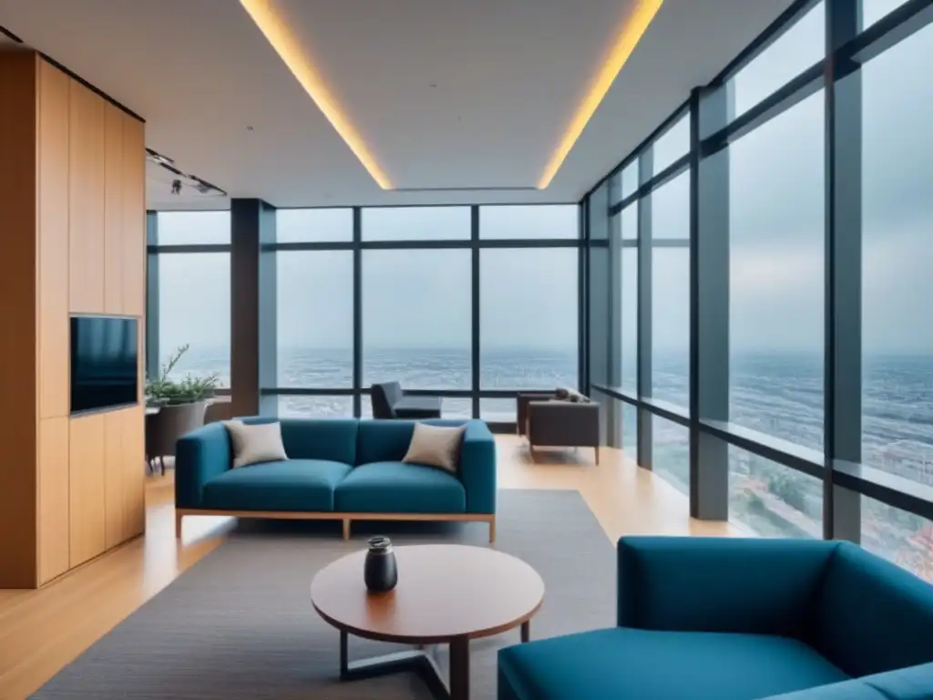 Espacio comercial moderno y sofisticado en 8k Un espacio comercial multifuncional con diseño innovador y elegante, ideal para inspirar