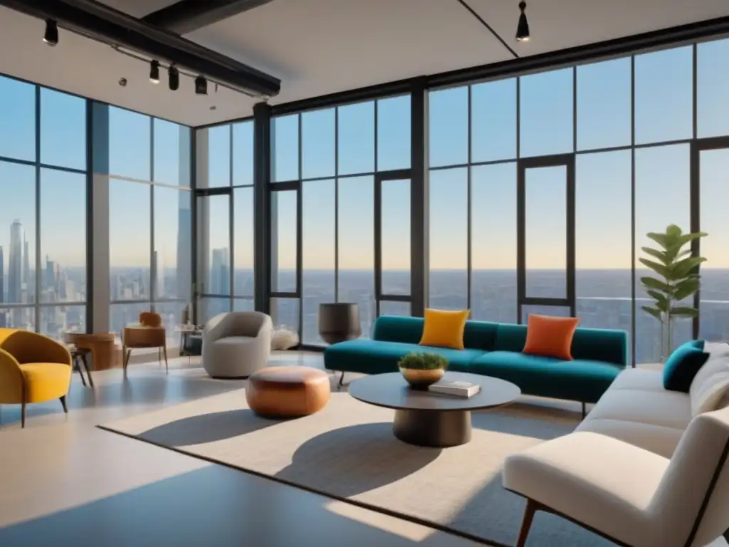 Espacio coworking innovador para emprendedores inmobiliarios Un espacio de coworking para emprendedores inmobiliarios innovadores, moderno y creativo