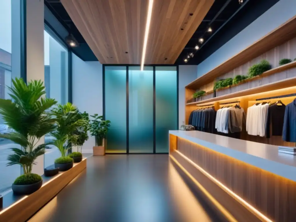 Espacio comercial moderno y versátil con diseño innovador Espacios comerciales multifuncionales con diseño minimalista, tecnología innovadora y ambiente dinámico