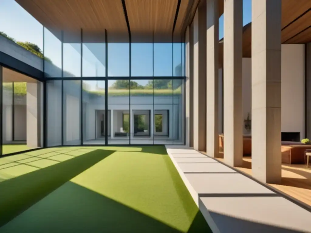 Edificio histórico fusionado con modernidad: armonía arquitectónica entre pasado y presente Adaptación de espacios históricos modernos: Fusión de arquitectura histórica y contemporánea en un edificio impresionante