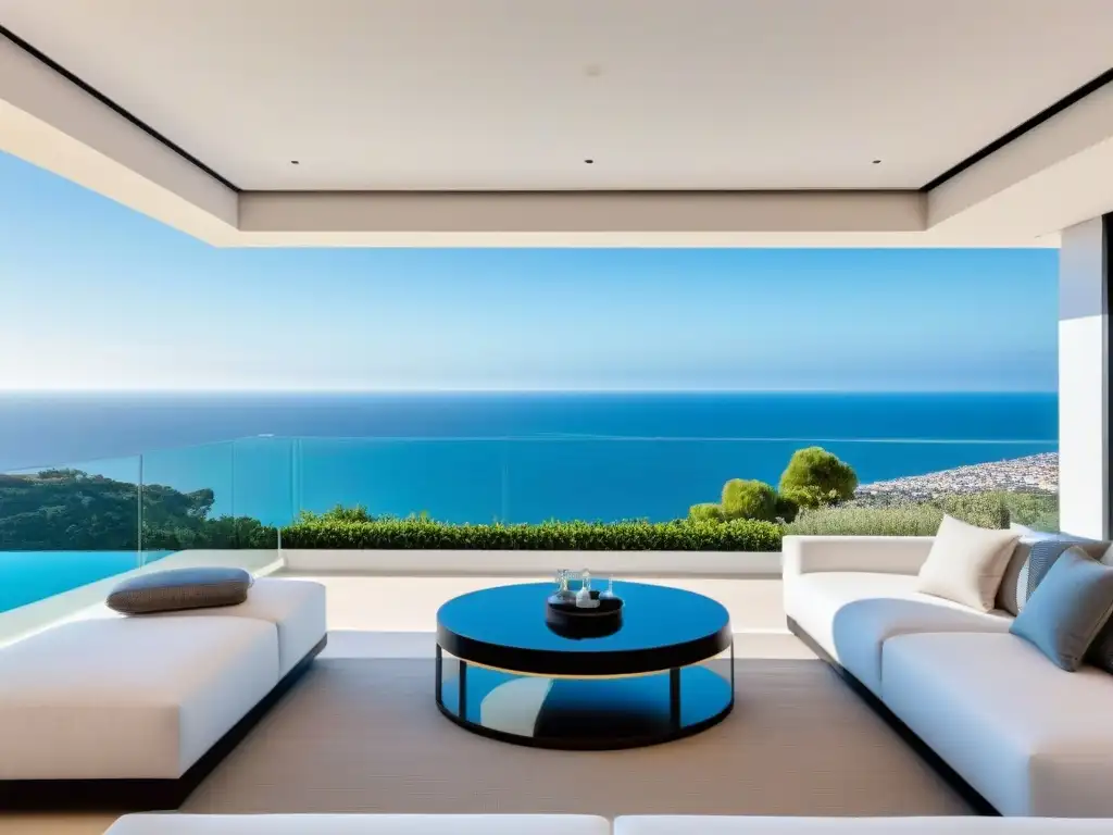 Penthouse de lujo con piscina infinita y vistas al mar en Marbella Espectacular penthouse moderno en Marbella con piscina infinity y vistas al mar