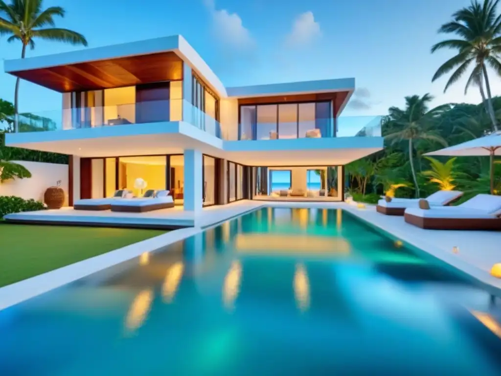 Mansión de lujo frente al mar en República Dominicana Exclusiva villa frente al mar en RD para inversión inmobiliaria de extranjeros