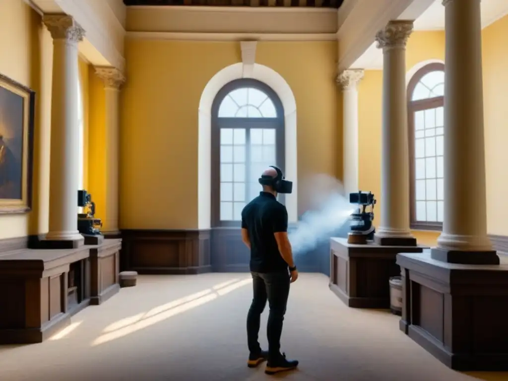 Restauración histórica con tecnología 3D en edificio antiguo Expertos en restauración usando tecnología para restaurar edificio histórico