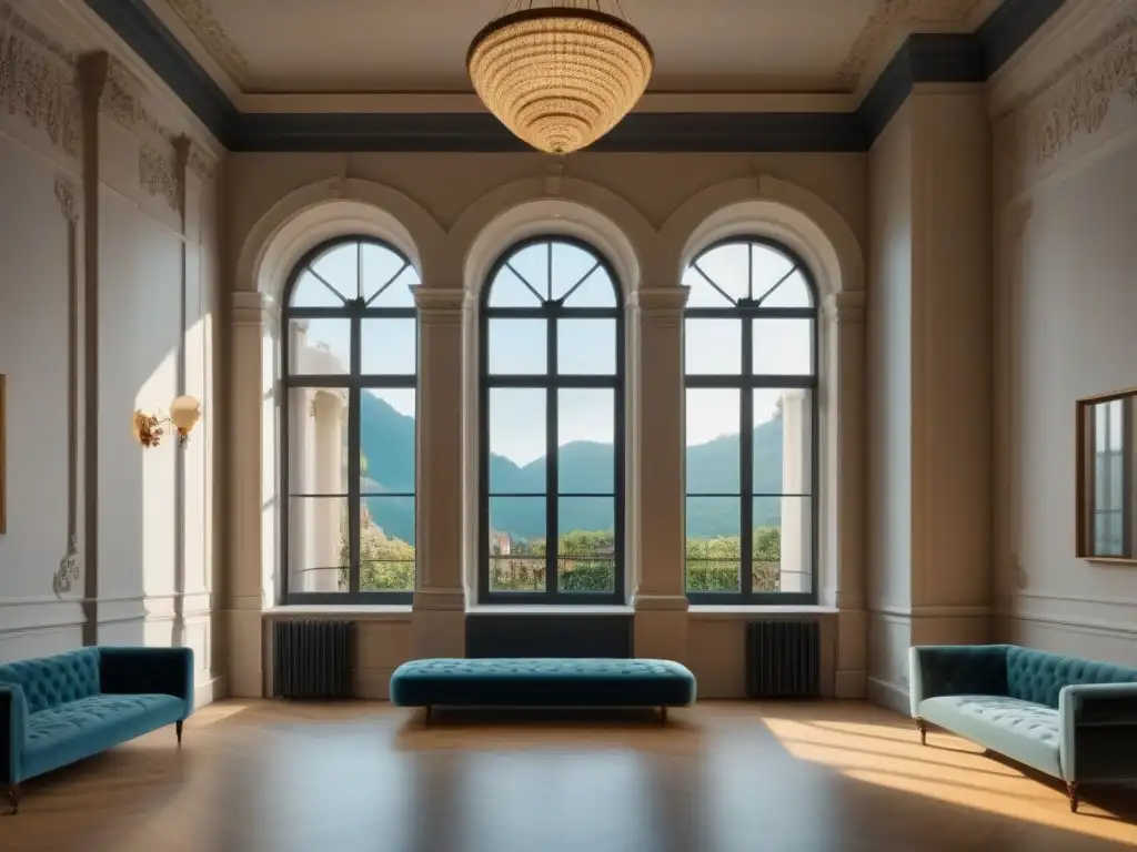 Fusión armónica: fachada histórica y diseño moderno Una fusión armoniosa de encanto clásico y estética contemporánea en la adaptación de propiedades históricas a lo moderno