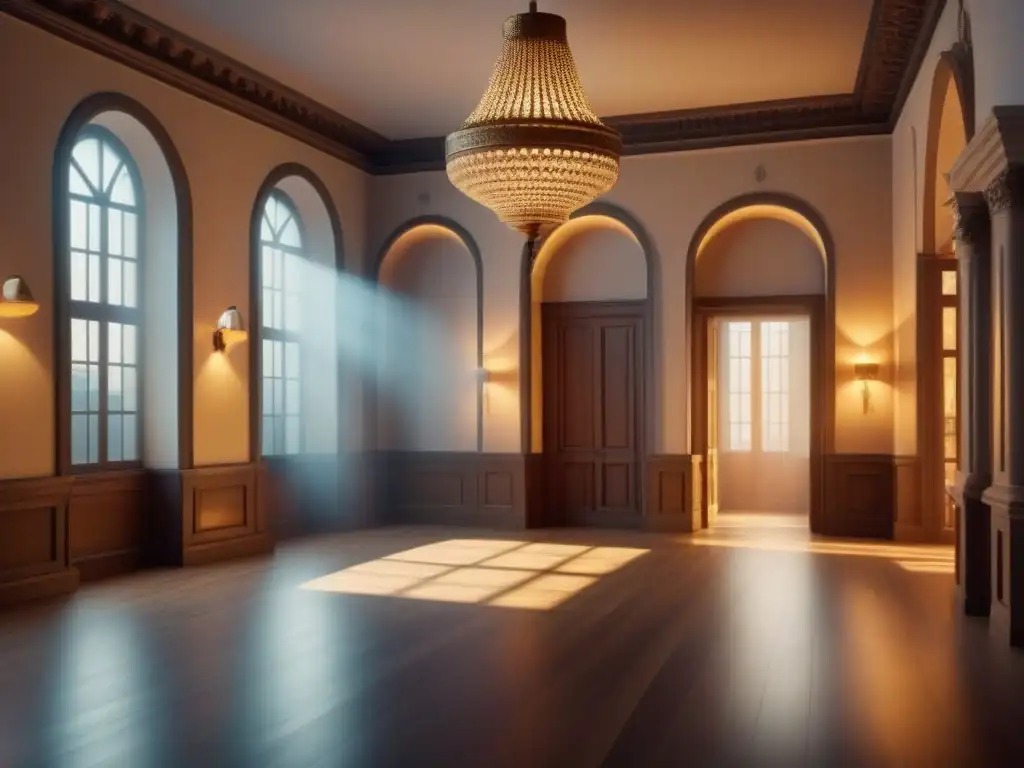 Interior renovado: fusión de historia y modernidad en 8k Una fusión armoniosa de pasado y presente en diseño interior modernización espacios antiguos