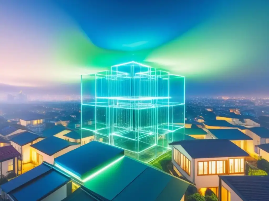 Red de Blockchain transparente sobre propiedades inmobiliarias Un futuro prometedor: red blockchain conectando propiedades inmobiliarias