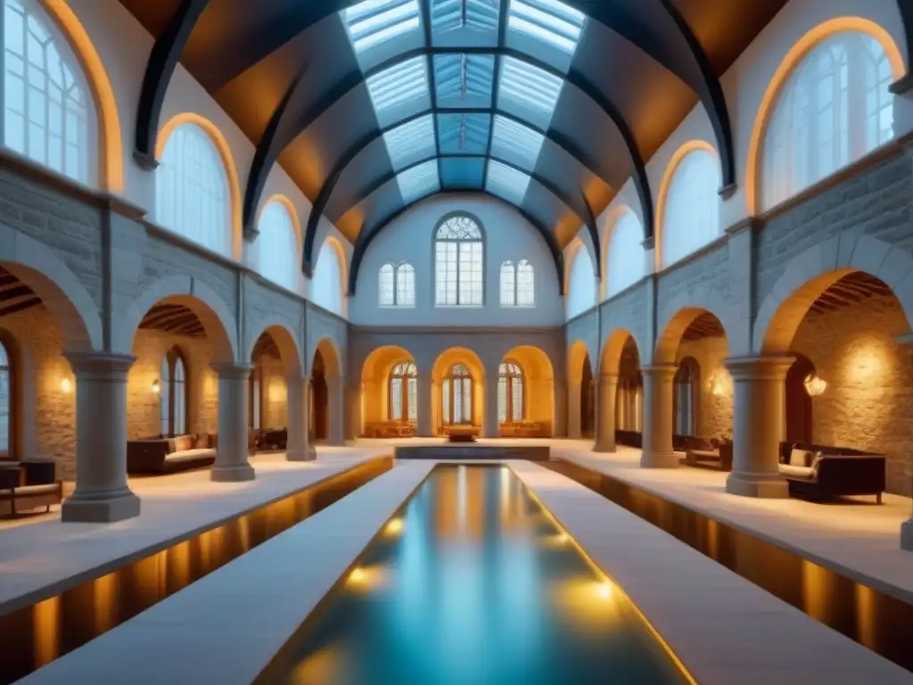 Arquitectura histórica con toques modernos Imagen de arquitectura histórica con diseño moderno integrado