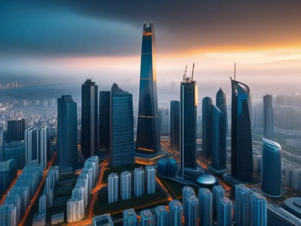 Corrupción en la ciudad: lujo y sombras en la inversión inmobiliaria Un impactante contraste entre la corrupción en inversión inmobiliaria y la modernidad de la ciudad