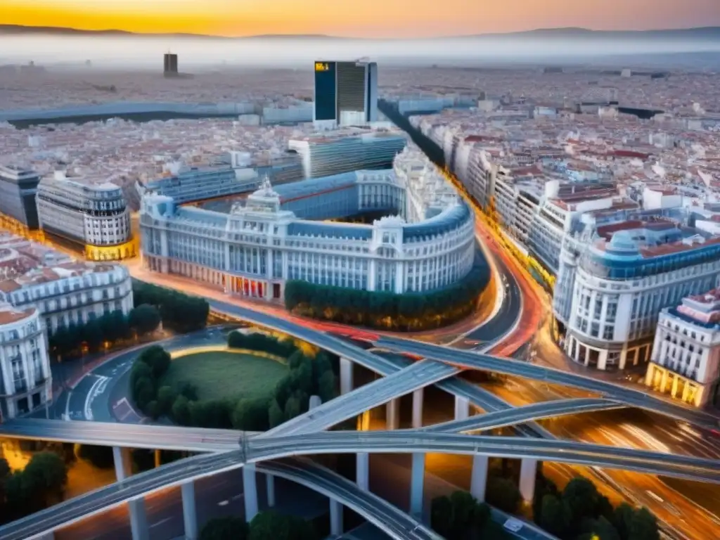 Red del Metro de Madrid entre rascacielos y viviendas Impacto de la movilidad urbana en proyectos inmobiliarios en Madrid