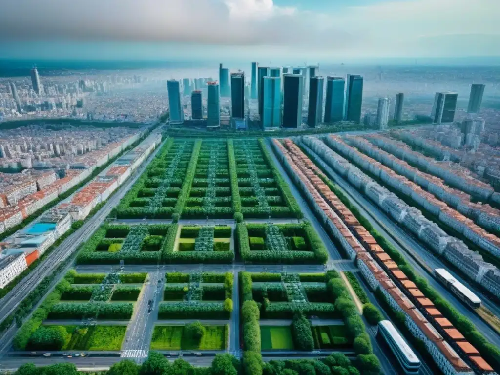Transformación urbana: caos vs Impacto de proyectos de transporte en el mercado inmobiliario: contraste entre caos urbano y modernidad en una ciudad dividida