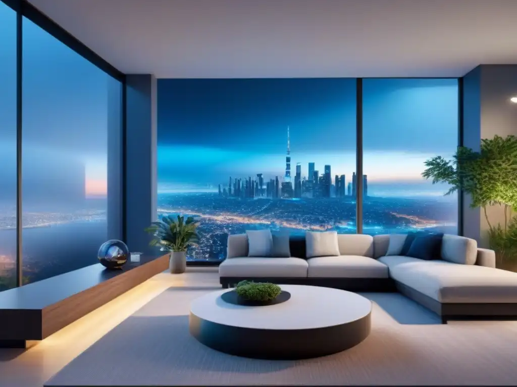 Plataforma inmobiliaria futurista: refinanciamientos exitosos Interfaz digital futurista de mercado inmobiliario con refinanciamiento en azules, plateados y verde vibrante