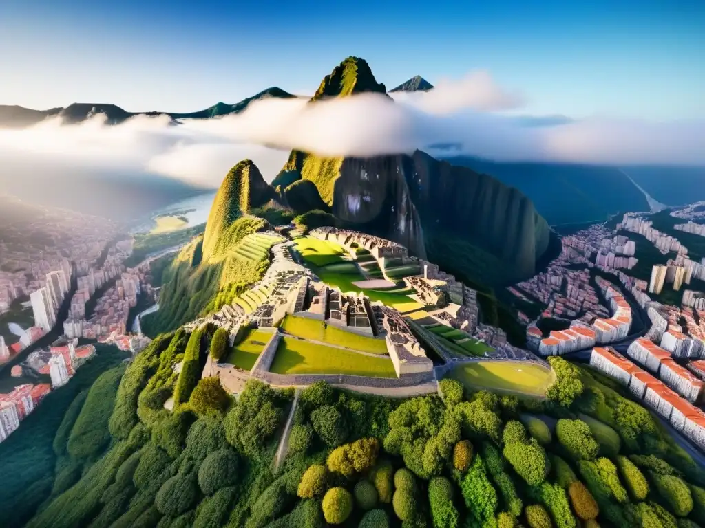 Metrópolis en ascenso: Oportunidades de inversión en Sudamérica Inversión inmobiliaria en ciudades secundarias de Sudamérica: una ciudad bulliciosa y moderna con rascacielos y parques verdes
