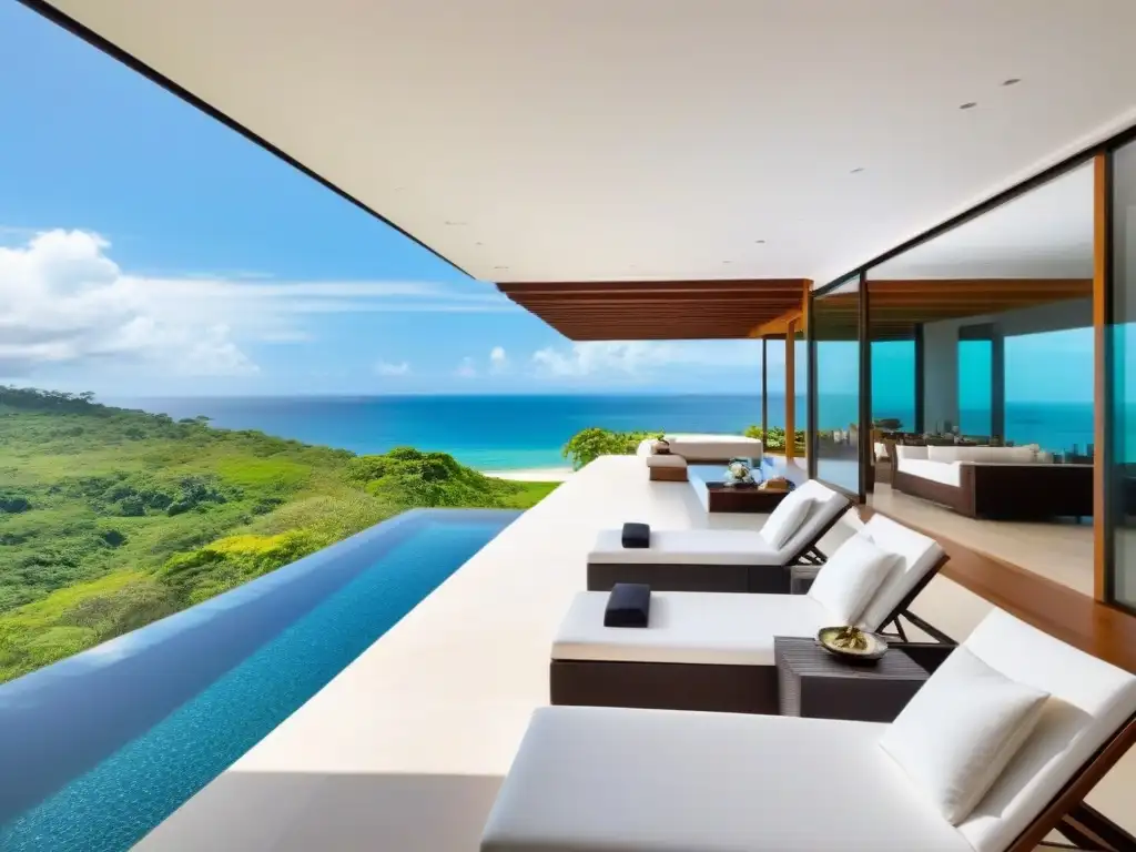 Villa de lujo en Costa Rica: arquitectura contemporánea y vistas al mar Inversión inmobiliaria en Costa Rica: lujosa villa moderna frente al mar con piscina infinita y vistas impresionantes