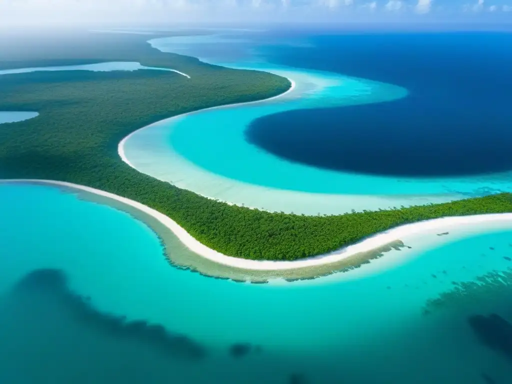 Inversión inmobiliaria de lujo en Belice: costa impresionante Inversión inmobiliaria Belice internacional: Costa de Belice con aguas turquesas, selva verde y propiedades de lujo en la playa