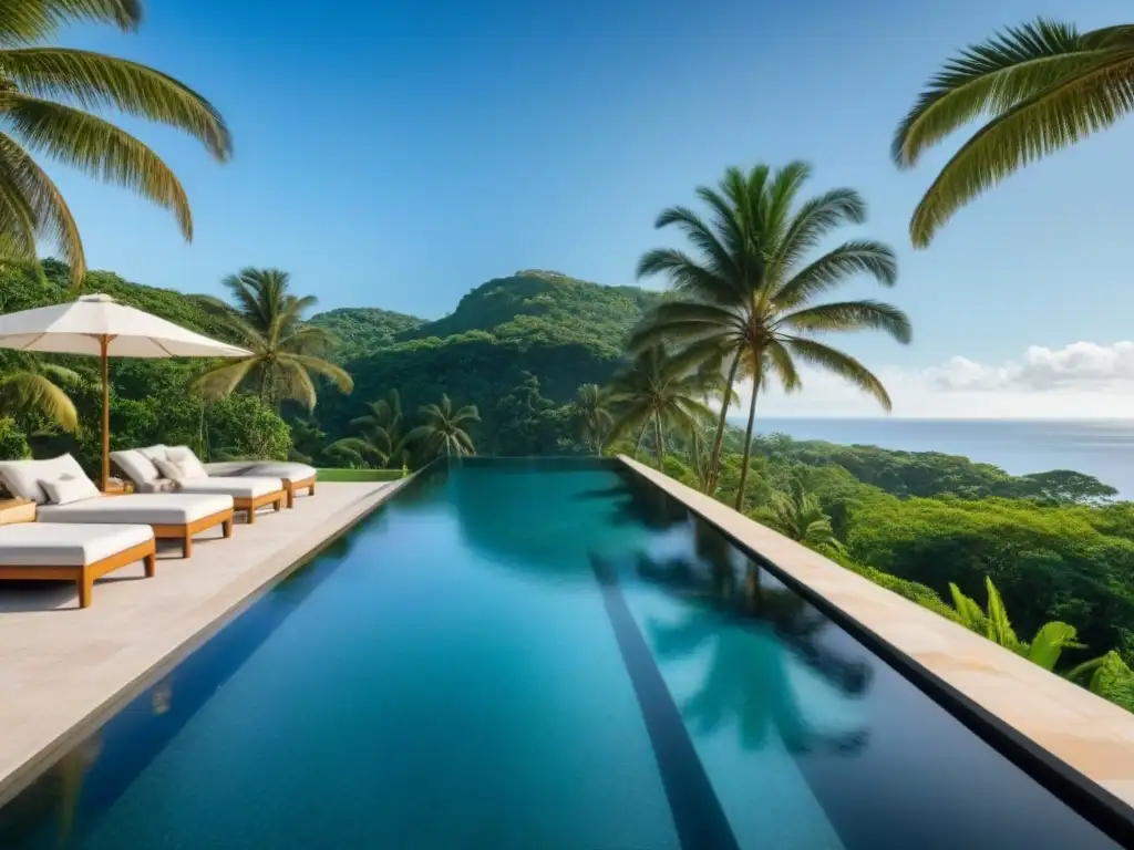 Villa de lujo frente al mar en Nicaragua con piscina infinita y vistas al Pacífico Inversión inmobiliaria en Nicaragua: lujosa villa frente al mar con piscina infinita y diseño arquitectónico moderno