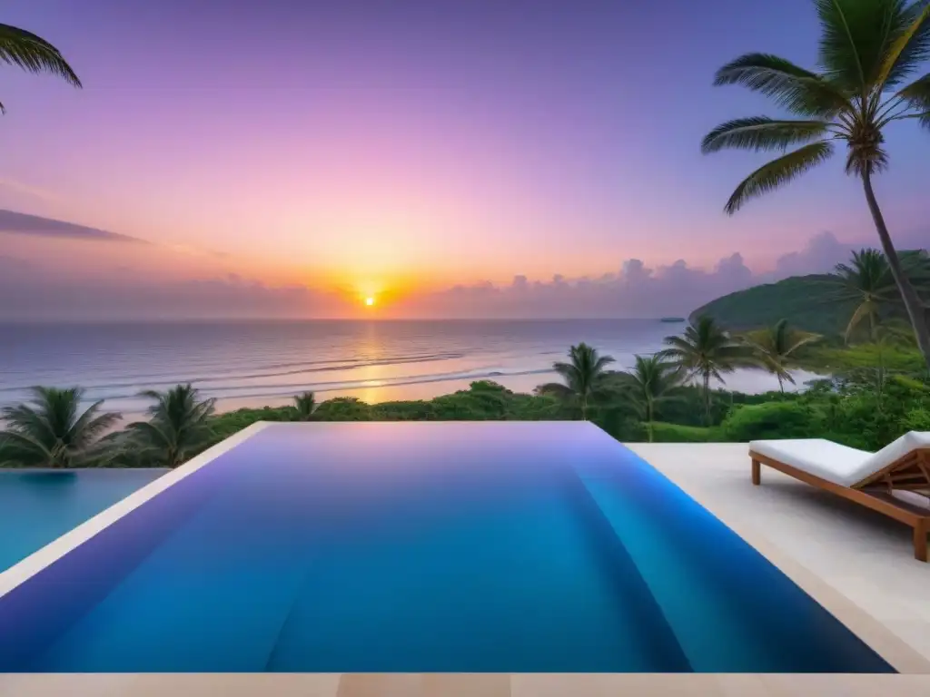 Villa de lujo en Cartagena con piscina infinita frente al mar Inversión inmobiliaria en Sudamérica: Villa moderna de lujo con piscina infinita y vista al mar Caribe en Cartagena, Colombia