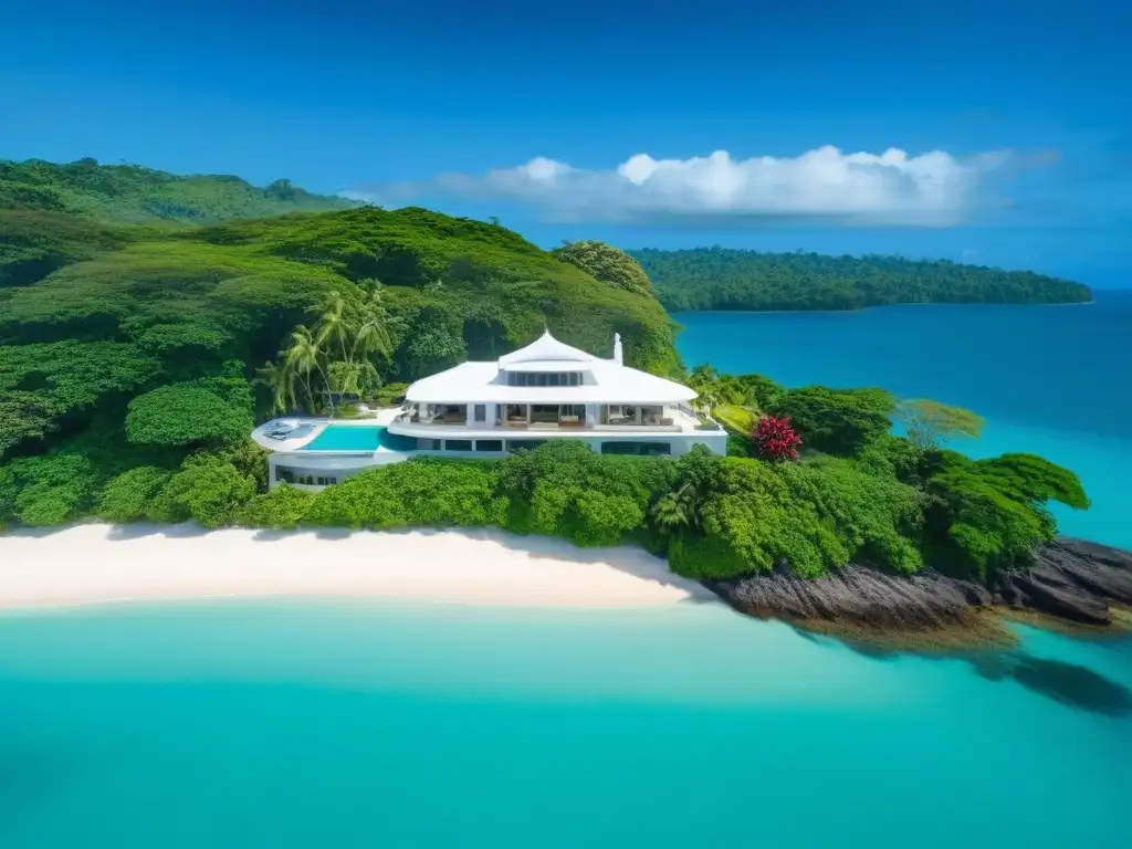 Propiedad de lujo frente al mar en Trinidad y Tobago Inversión inmobiliaria en Trinidad y Tobago: lujosa propiedad frente al mar con diseño arquitectónico moderno y vistas impresionantes