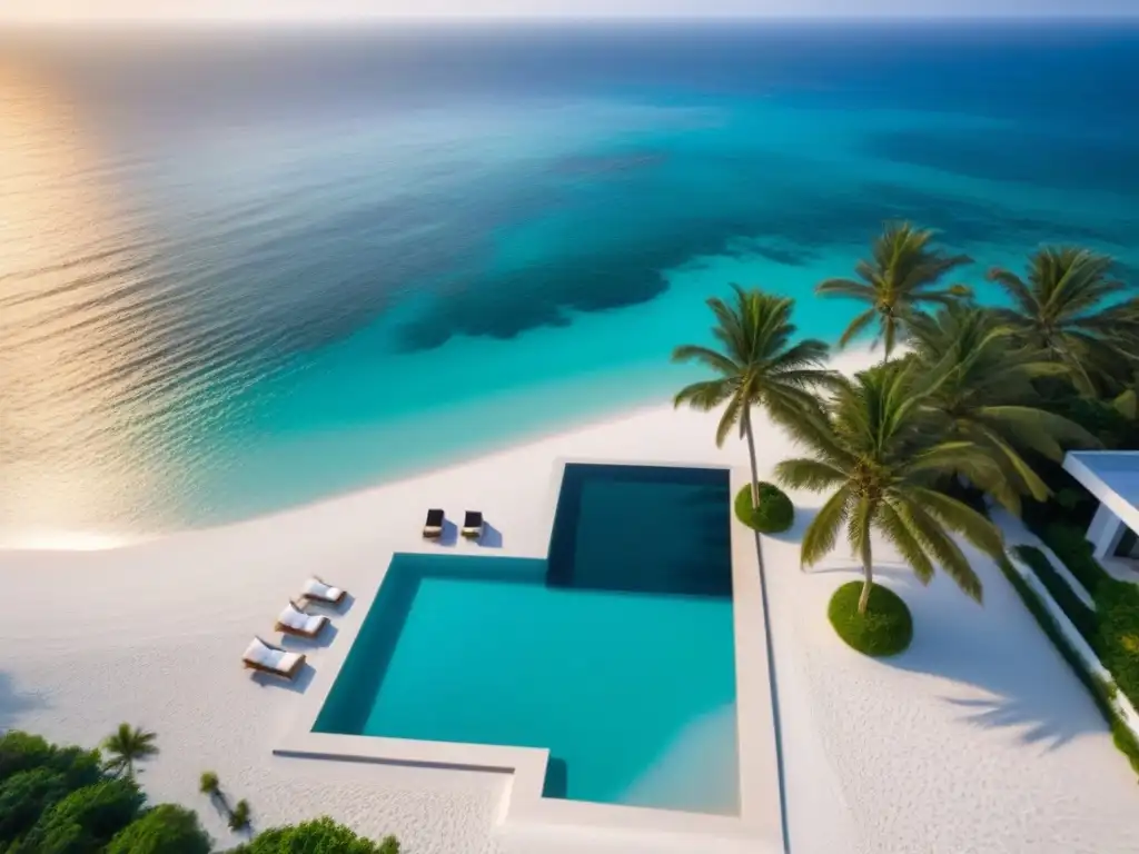 Propiedad de lujo frente al mar con piscina infinita privada Inversión segura en propiedades turísticas: lujosa residencia frente al mar con piscina infinita privada y diseño moderno