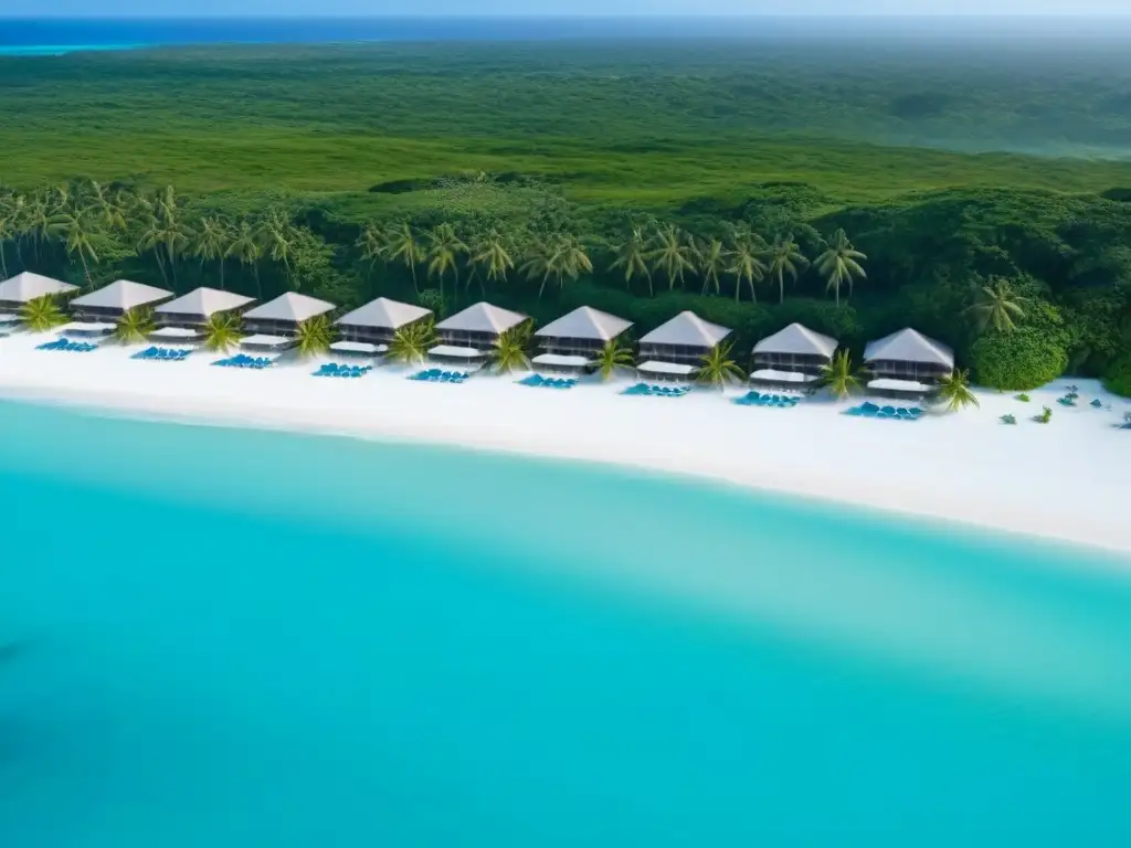 Paraíso caribeño: resort de lujo entre palmeras y aguas turquesas Inversiones inmobiliarias Caribe 2030: Exclusivo resort caribeño con playa de arena blanca y aguas turquesas
