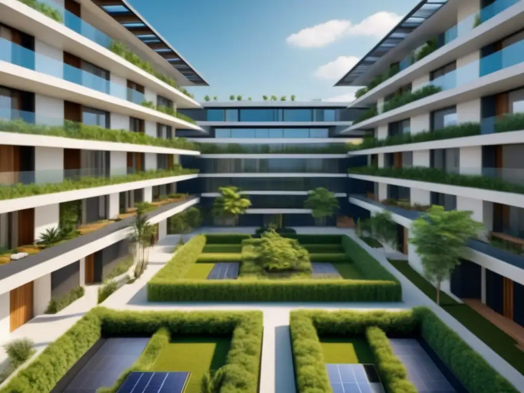 Residencial sustentable en México: innovación ecoamigable Inversiones inmobiliarias sustentables en México: Complejo residencial ecoamigable con diseño innovador y actividades sostenibles en entorno natural